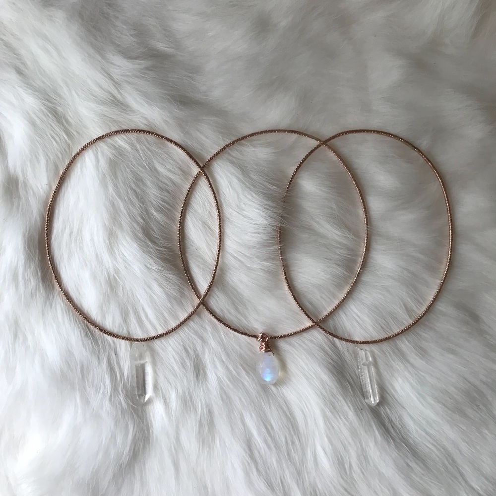 Stack Bracelets ✧ Rose Gold